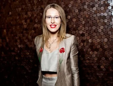 Ksenia Sobchak stele cosmetician