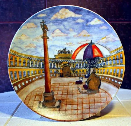 Festék porcelánfestés - Fair Masters - kézzel készített, kézzel készített