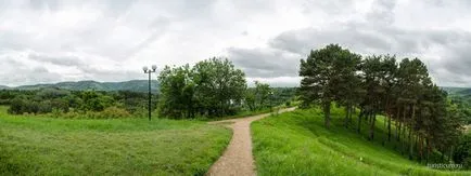 Kislovodsk Resort Park, obiectivele turistice ale parcului inferior