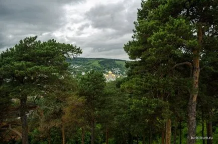 Kislovodsk Resort Park, obiectivele turistice ale parcului inferior