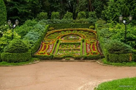 Kislovodsk Resort Park, obiectivele turistice ale parcului inferior