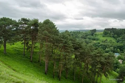 Kislovodsk Resort Park, az épületek alsó park