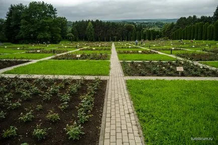 Kislovodsk Resort Park, obiectivele turistice ale parcului inferior