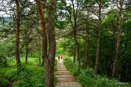 Kislovodsk Resort Park, az épületek alsó park