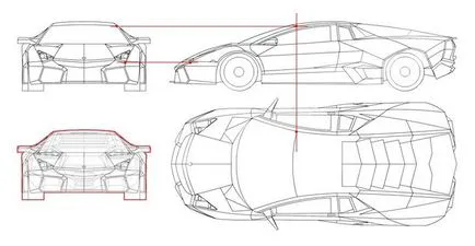 Изработване на «Lamborghini Reventon»