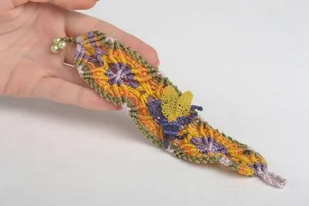 Macrame accesorii cârlige și cocoș bug-ul din cordonul ombilical, jacheta fluture si haine, servetele,