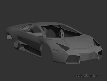 Making of «lamborghini Reventón»