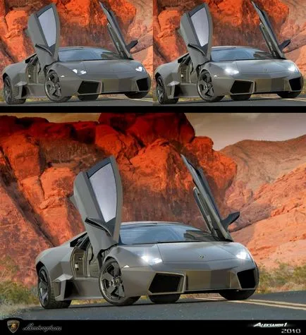 Изработване на «Lamborghini Reventon»