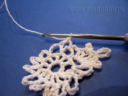 плетене на една кука снежинки майстор клас