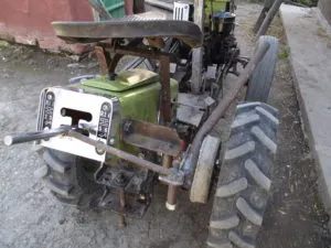 Tractor din motoblock „bizon“ - cum să facă propriile mâini