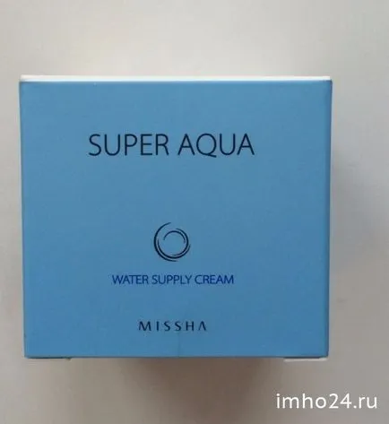 Missha Super Aqua mély hydro krém hidratáló vélemények