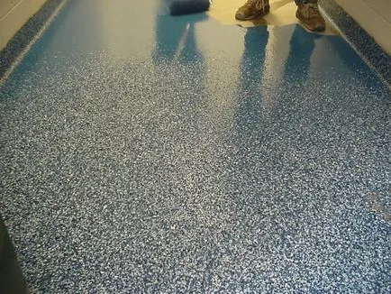 A folyékony polimer padlók, proproekt