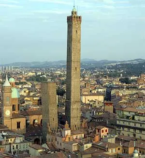 Felmérés a látnivalók Bologna Olaszország