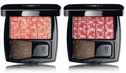 New Rouge chanel les tissages de chanel fard de obraz duo efect Tweed vara 2017