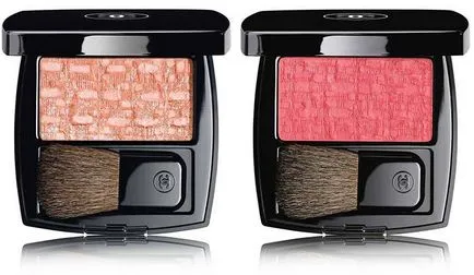 New Rouge chanel les tissages de chanel fard de obraz duo efect Tweed vara 2017