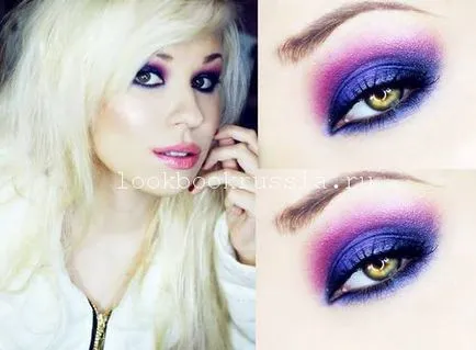 Anul Nou make-up în 2014, blogger Lyubov Pershina moda si frumusete