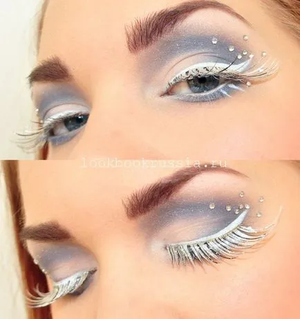 Anul Nou make-up în 2014, blogger Lyubov Pershina moda si frumusete