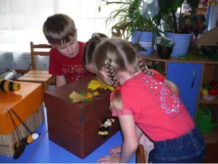Utilizarea modelelor în educația ecologică a copiilor preșcolari - copii la grădiniță