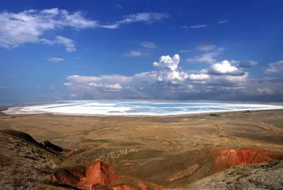 Lake Baskunchak - голям сол перла