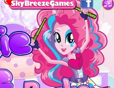 Pinkie Pie - játékok és képek a póni barátság egy csoda!