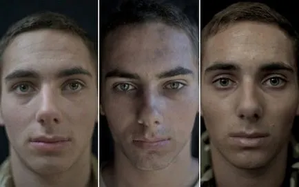 Portrék katonák a háború előtt, a háború alatt és után egy fotón projekt, „ne vesszen”