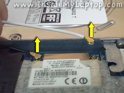 Szétszerelése laptop Acer Aspire s3-391