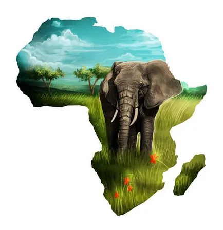 Desenați savana africană în Photoshop