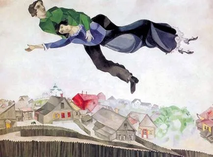 A leghíresebb festményei Marc Chagall és felülvizsgálat fotók, vivareit