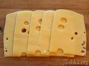 Șuncă și brânză de tip sandwich - gătit rețete cu pas cu pas fotografii