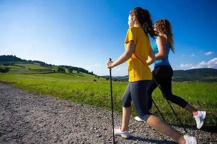 Nordic walking, mint egyfajta testmozgás és kikapcsolódás