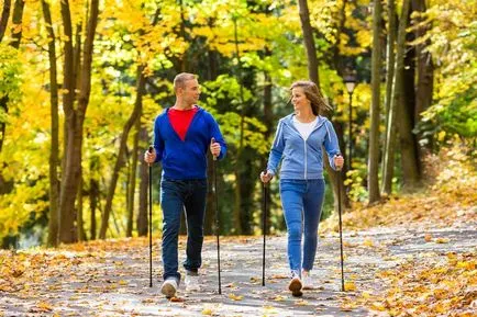 Nordic walking, mint egyfajta testmozgás és kikapcsolódás