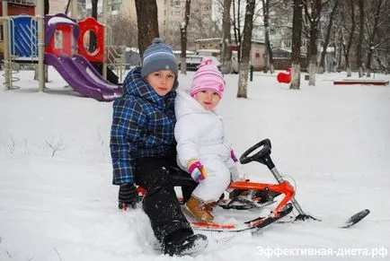 Снежни котки за детето Как да изберем правилно