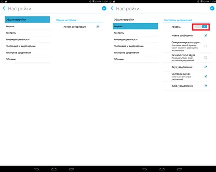 A Skype for android tablet telepítés áttekintése (fotók, videó)