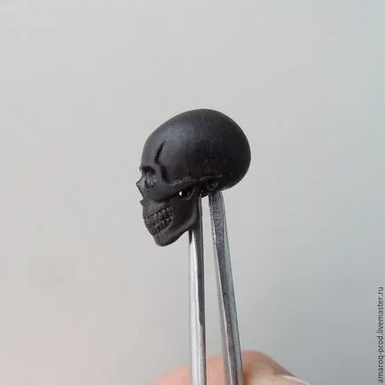 Hozzon létre egy medál vagy gyöngy nyakpánt „Skull” - tisztességes iparos - kézzel készített, kézzel készített