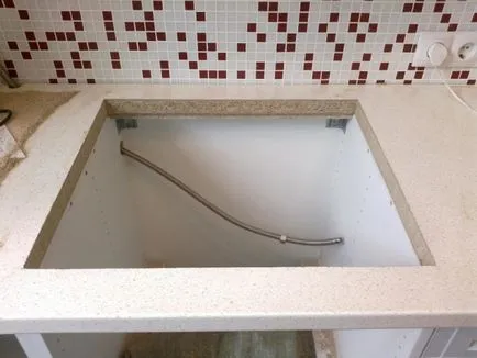 Tabelul de top de gips carton în instrucțiunile video de instalare baie cu mâinile lor, pret, foto