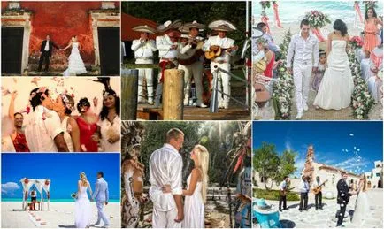 Ceremonia de nuntă în Mexic - alegerea amplasamentului, costuri, obiceiuri și tradiții cu fotografii și video
