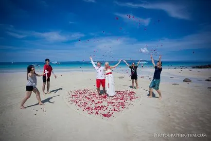 Nuntă în Thailanda, ceremonia de carte în Thailanda, sedinta foto