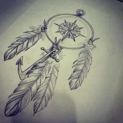 Dreamcatcher Tattoo стойност татуировки, 30 снимки, скици