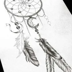 Dreamcatcher Tattoo стойност татуировки, 30 снимки, скици