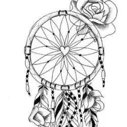 Dreamcatcher Tattoo стойност татуировки, 30 снимки, скици