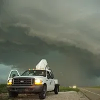 Tornado dezastru spectaculos