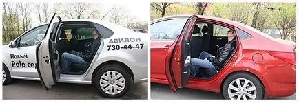 Testdrayv-comparație sedan Volkswagen Polo, Hyundai Accent bărbați împotriva femeilor