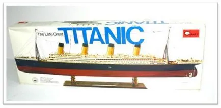 Titanic „pe masa, anatomie - Titanic