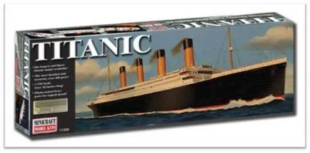 Titanic „pe masa, anatomie - Titanic