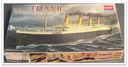 Titanic „pe masa, anatomie - Titanic