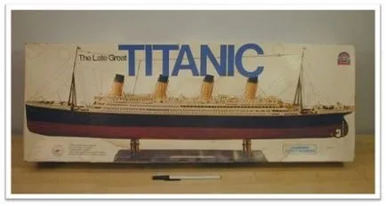 Titanic „pe masa, anatomie - Titanic