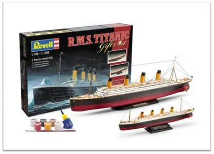 Titanic „pe masa, anatomie - Titanic