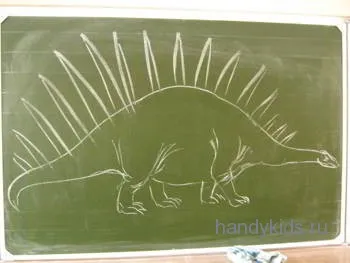 Cum să atragă un dinozaur Diplodocus