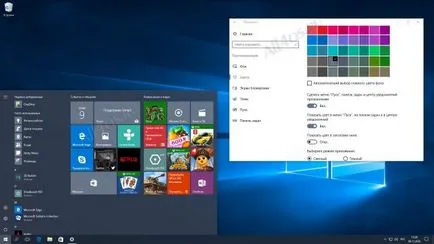 Hogyan változtassuk meg a színét a Tálca és Start menüben a Windows 10 évfordulója frissítés »