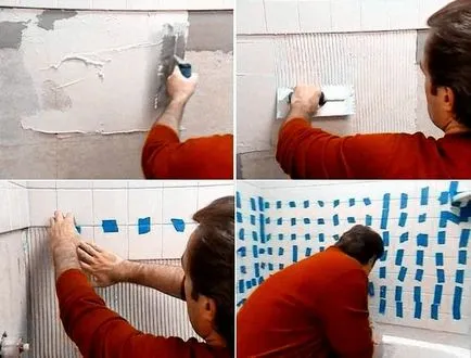 Tiling, ce fel de muncă trebuie să fie făcut, de foto și video exemple de lucrări